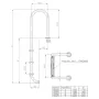 Drabinka do Basenu Wkopywanego Mur 4 Stopnie Gre 40274