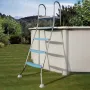 Drabina z platformą 142 cm 2x4 stopnie Gre AR11680