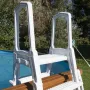 Drabinka HDPE do Basenów Naziemnych 120 i 132 cm Gre L4PL