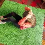 Ochraniacz na podłogę z imitacji trawy Gre MPF509GR