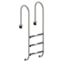 Drabinka ścienna do basenów wkopanych, 3 stopnie, Gre 4027316