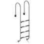 Drabinka ścienna do basenów wkopanych, 4 stopnie, Gre 4027416