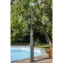 Kwadratowy prysznic solarny 18 l aluminiowy w kolorze czarnym Gre SSAL18