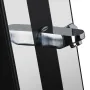 Prysznic solarny aluminiowy Luxe 38 l z kranem do mycia stóp i spryskiwacze Gre DSALP38