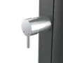 Aluminiowy Prysznic Solarny Spring z Stali Nierdzewnej 30 l z Myjką do Stóp