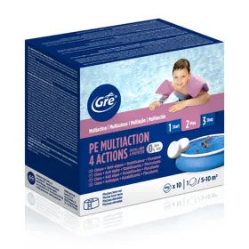 Chlor 4 czynności Gre 1 Kg w tabletkach po 100 gr bez Kwasu Borowego 76110NB