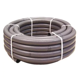 Półsztywna szara rura PVC o średnicy 25 mi 50 mm 40557