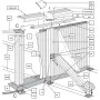 Części zamienne do Białych Owalnych Basenów z Masztami 120 cm