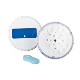 Zestaw 2 białych projektorów LED Baseny naziemne Gre PLED2