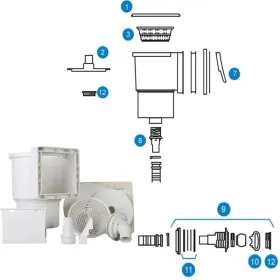 Części Zamienne Skimmer Gre AR100