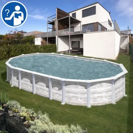 Części Zamienne do Owalnych Basenów Nordyckich z Systemem Omega o 132 cm